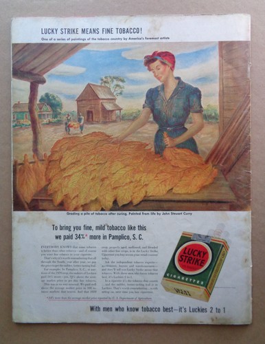 COLLIER'S magazine May 23 1942 R.A.F.-WAR WWII-W. E. JOHNS Story-BEN HOGAN-ADS - Picture 7 of 7