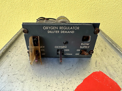 Boeing Oxygen Regulator, Cockpit Instrument, rar selten,