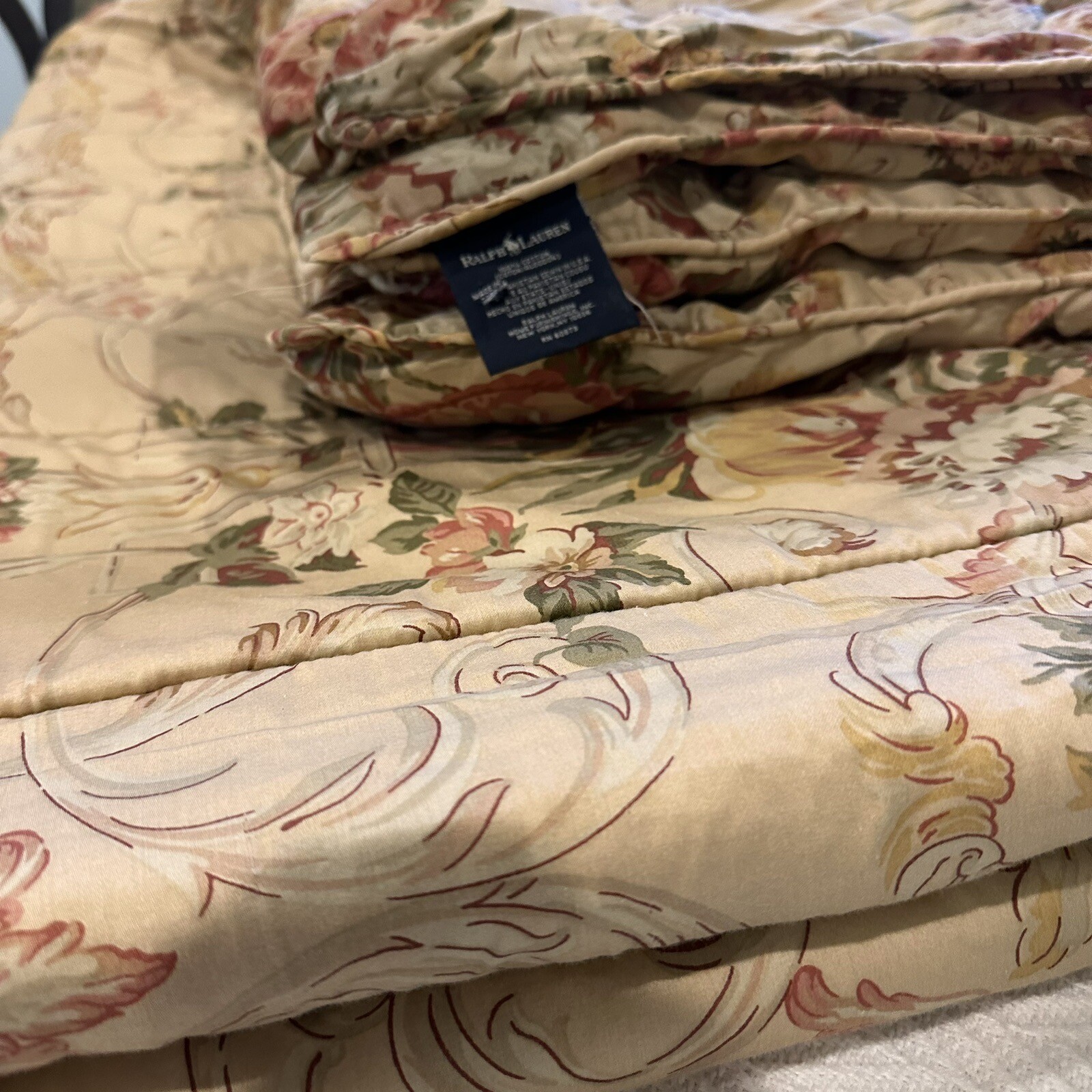 Ralph Lauren Guinevere Full/Queen Bintage Comforter eBay