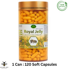 Royal Jelly 100 Natures King Natural Bee 1000mg Australia 120 Soft Cap Healthy