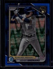 2024 Bowman #BCP-2 Jadher Areinamo Blue LAVA 002/150