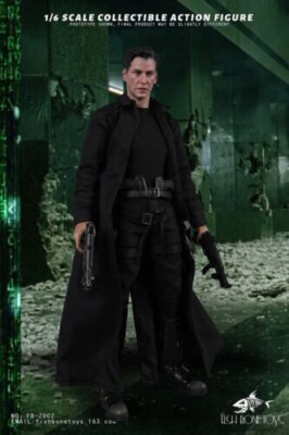 FISH BONETOYS FB-Z002 The Matrix 1/6 Neo Keanu Reeves Male Action Figure Model