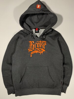 Vintage Broke Hip Hop Baggy Hoodie