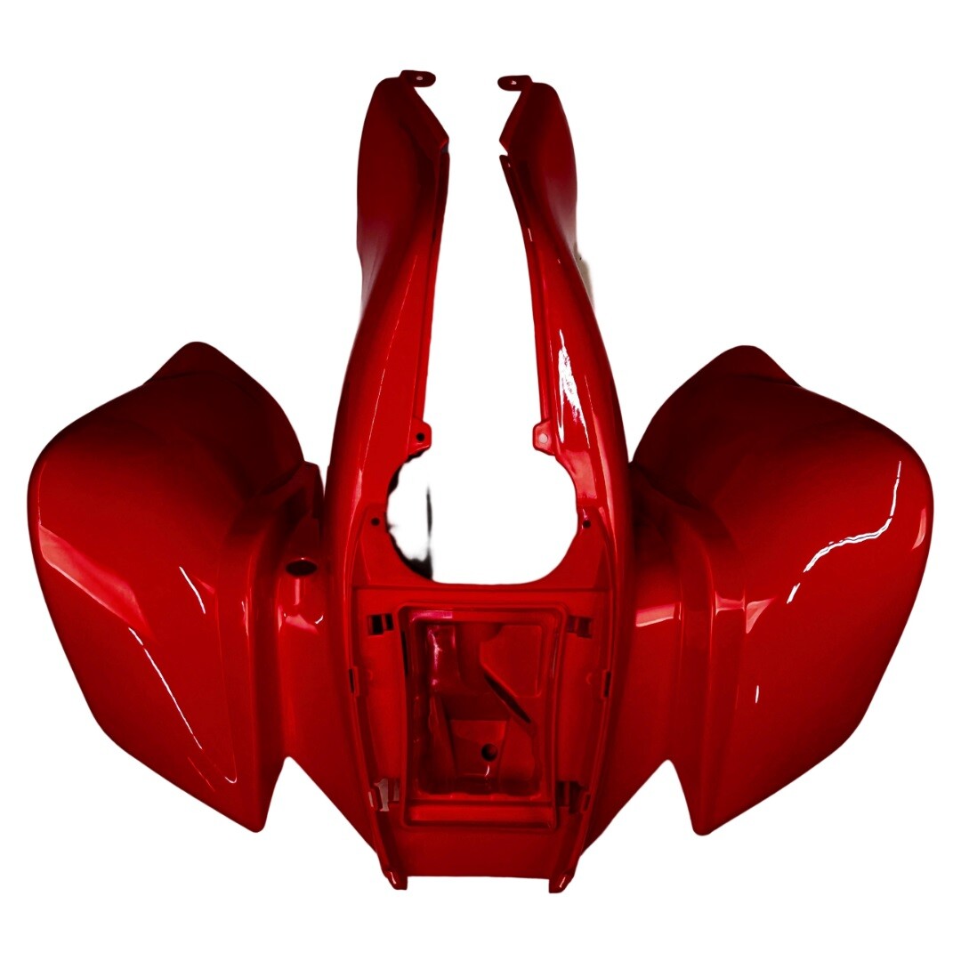 チーキー・ライディング・フッド 1999年度 両耳に鈴 赤マントのチーキー ATV Quad Body Plastic fender 110 125cc RedCat VX 150cc Roketa