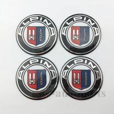 Alpina Logo Wheel Center Hub Cap Badge Emblems Sticker Decal Car Auto 56mm