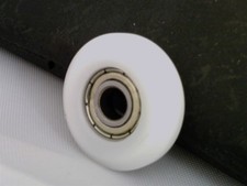 5mm Bore Bearing with 22mm White Plastic Tire 5x22x7mm