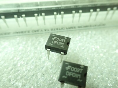 FAIRCHILD 1,5 A 100 V BRÜCKENGLEICHRICHTER DF01M DIP4 UK LAGERBESTAND x2 Stück