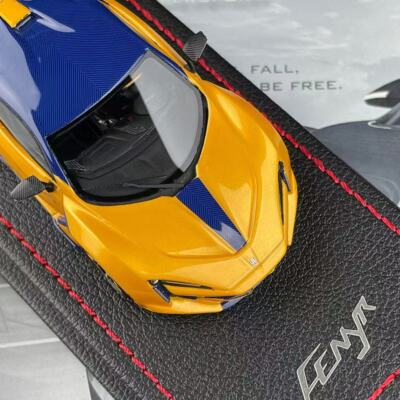 Buonarte 1/43 W Motors Fenyr Supersport car model Metallic Yellow