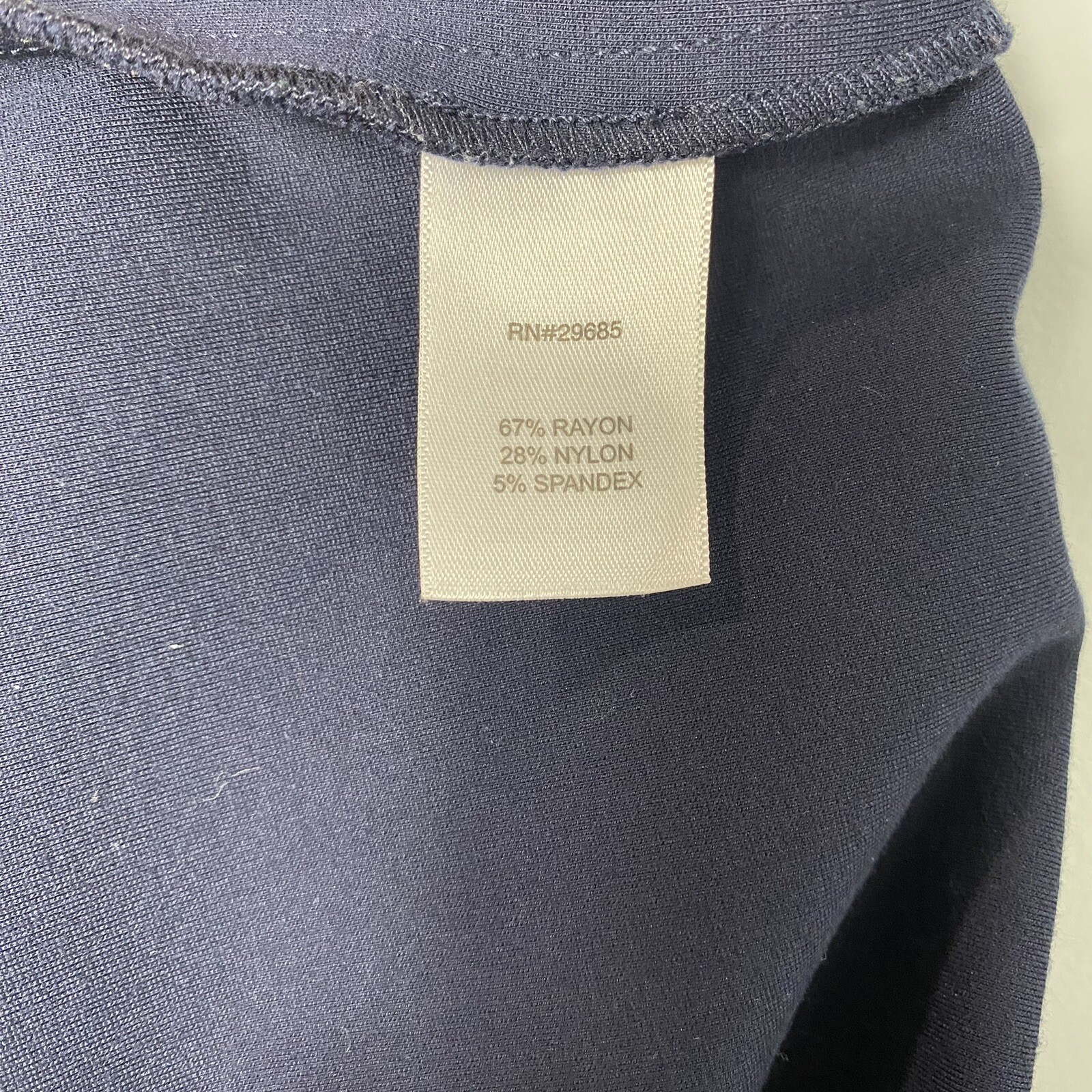 Pendleton Navy Blue Stretch Side Zip Basic Minima… - image 9