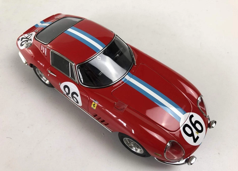 CMC Ferrari 275 GTB/C 1:18 Diecast Model Car #26 Biscaldi/Bourbon Red NEW SEALED - Image 3 of 4