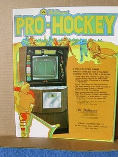 1973 Williams PRO HOCKEY Video Game Advertising Flyer