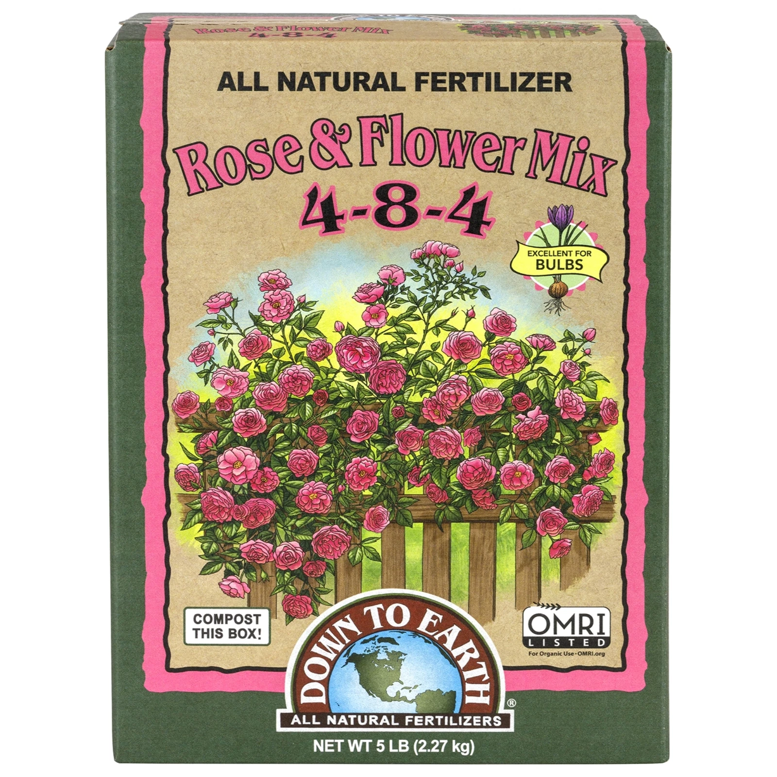 Down to Earth Rose & Flower Fertilizer - Thumbnail 4
