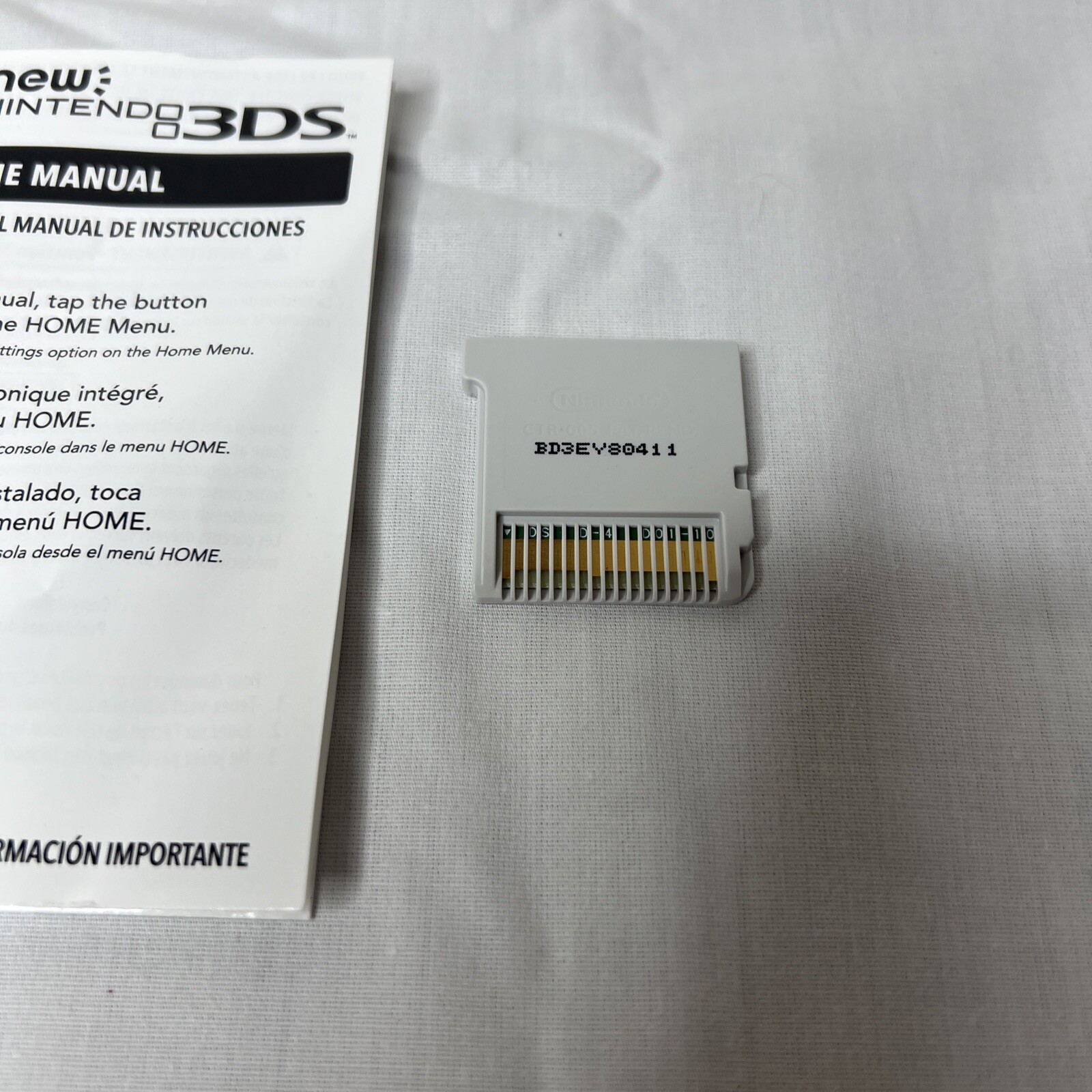 Minecraft for New Nintendo 3DS Nintendo 3DS Game Complete CIB Tested