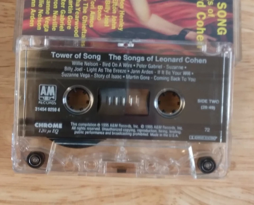 Tower Of Song (The Songs Of Leonard Cohen), Cassette Tape Foto 3 de 3