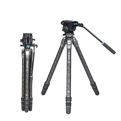 SIRUI P-224SR Carbon Fiber Photo/Video Monopod with Support Tripod