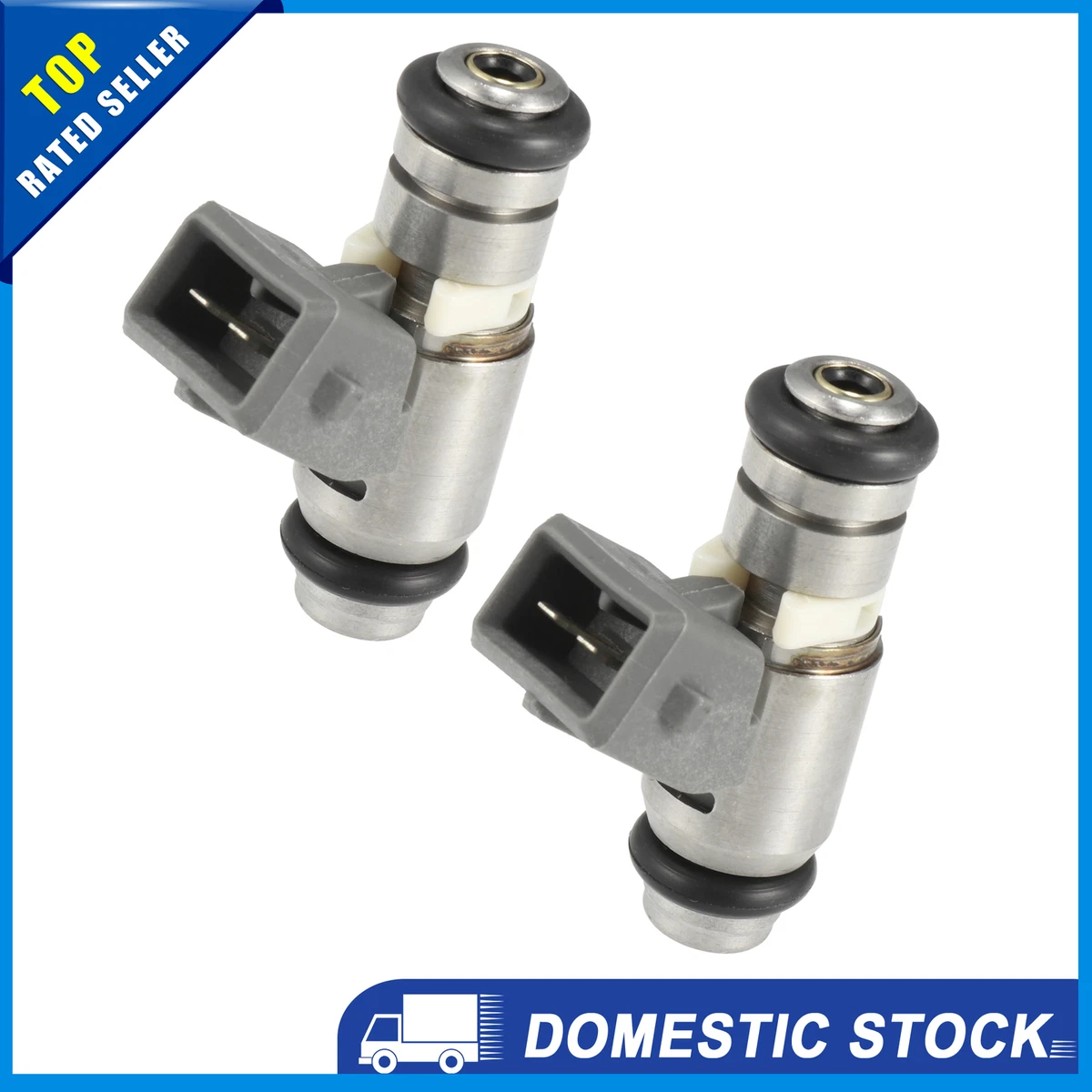 Pack of 2 for Harley Davidson Softail 04 05 IWP162 Fuel Injector