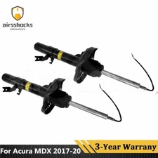 2PCS Front Shock Absorbers w/Active Damping For Acura MDX 2017-2020 51620TRXA03