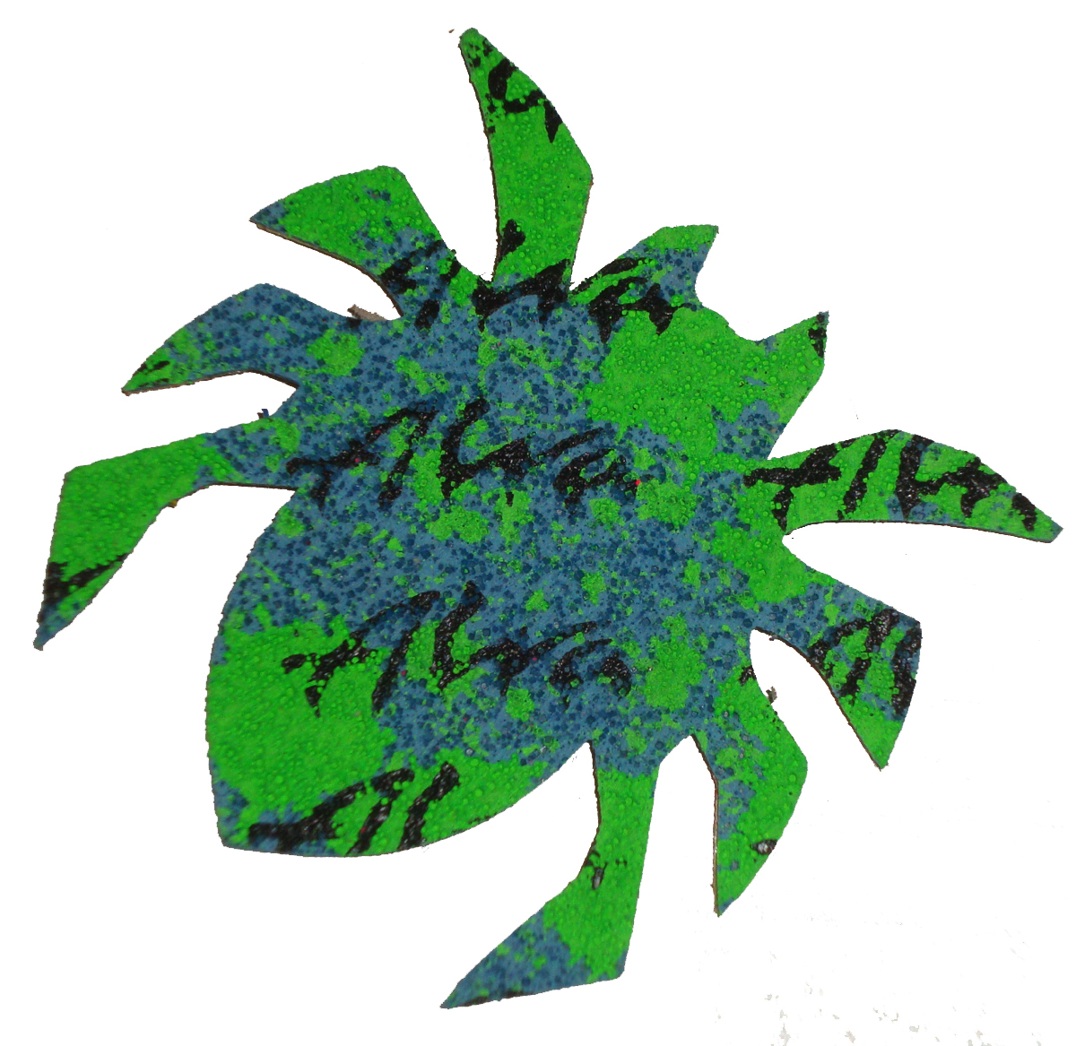 ALVA - '80s Skateboard Finger Grip - Spider / Rip Grip style