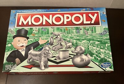 Hasbro Monopoly C1009 2017 Classic Board Game Complete