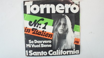 Torneró I Santo California ariola 16143 B-10514