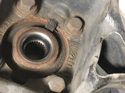11-16 Mini Cooper Countryman Paceman R60 R61 Front Right Knuckle Spindle 73K 14 - Picture 9 of 12