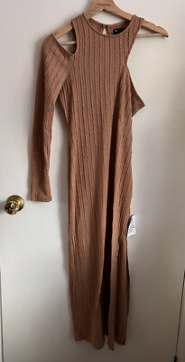 knitted flared dress Cable Knit Flare Sweater Dress – Authenticity main image 0