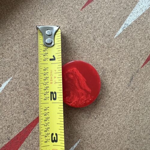 Vintage MCM Bakelite Cardinal Backgammon Set Swirl Red & Butterscotch Complete - Picture 4 of 11