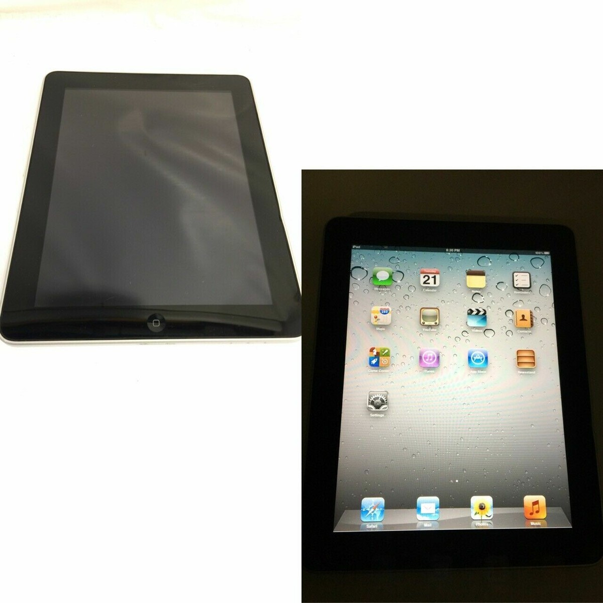iPad本体 SAYAKA Apple IPad 1st Generation Model A1219 16gb Space Gray | eBay
