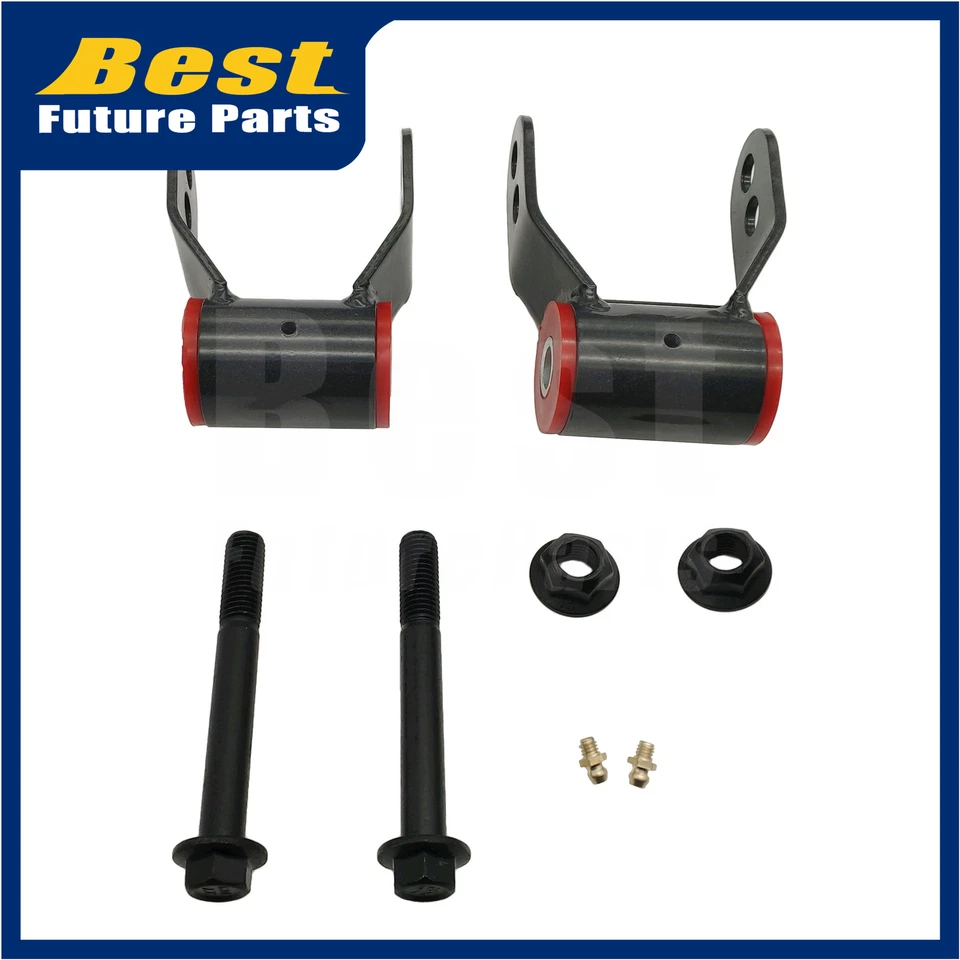 Rear 1.5" or 2" LiftShackle Kit for 1988-1999 Chevrolet	K2500 K1500 Suburban Foto 4 de 4