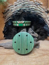 1 - EASY GRIP Camo X Laminated Turkey Call Pot Spray Finished     Call Supplies