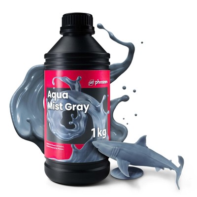 Phrozen Aqua Resin for 3D Printing, 405nm UV-Curing Photopolymer, Low Shrinka...