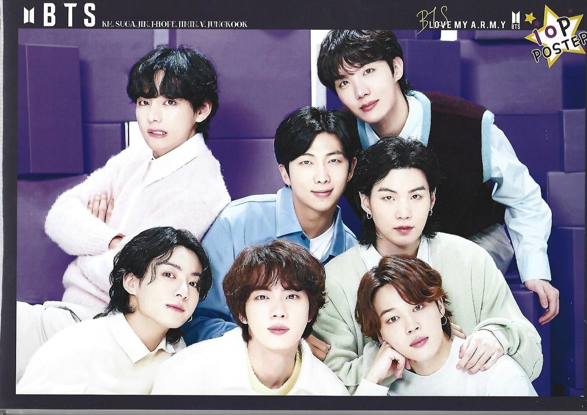 BTS ポスター&写真集 BTS 10P Poster Pack (A4 Size) K-POP 202309 | eBay UK