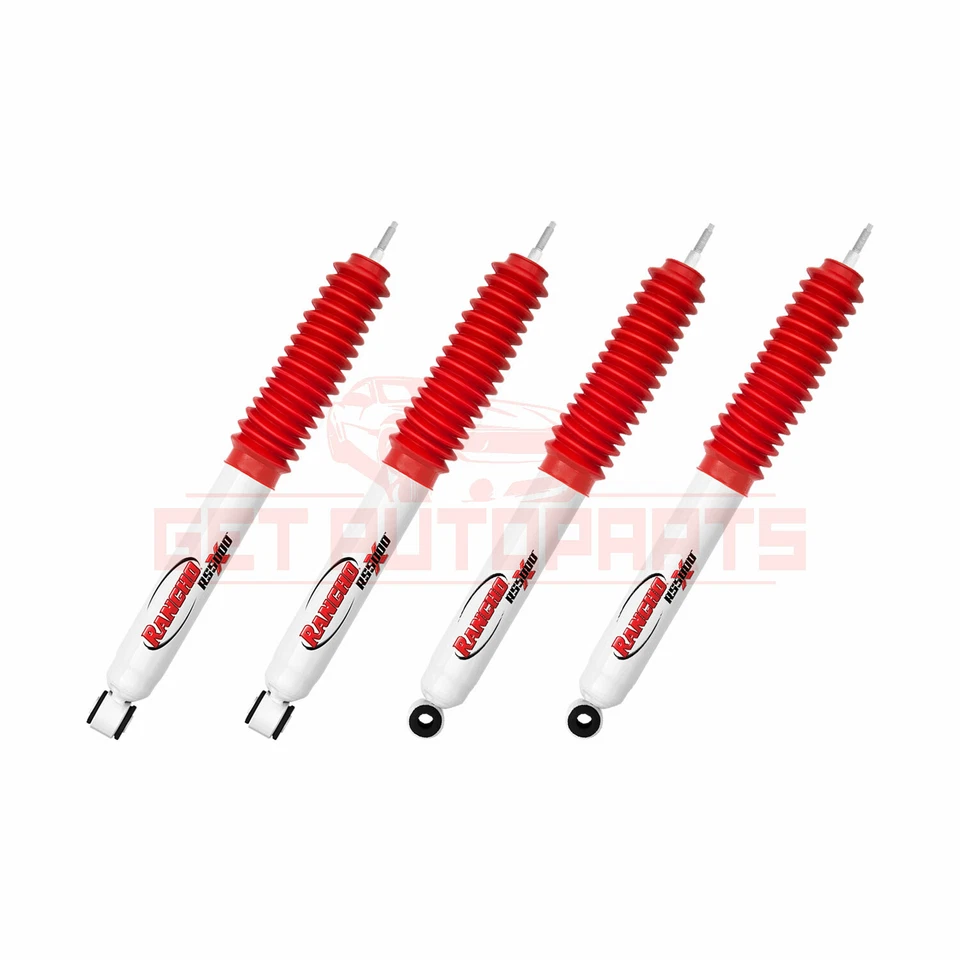 Kit de 4 Amortiguadores Rancho 2-4" Elevación Delantera y Trasera RS5000X para Ford F-150 70-79 4x4 Foto 2 de 4