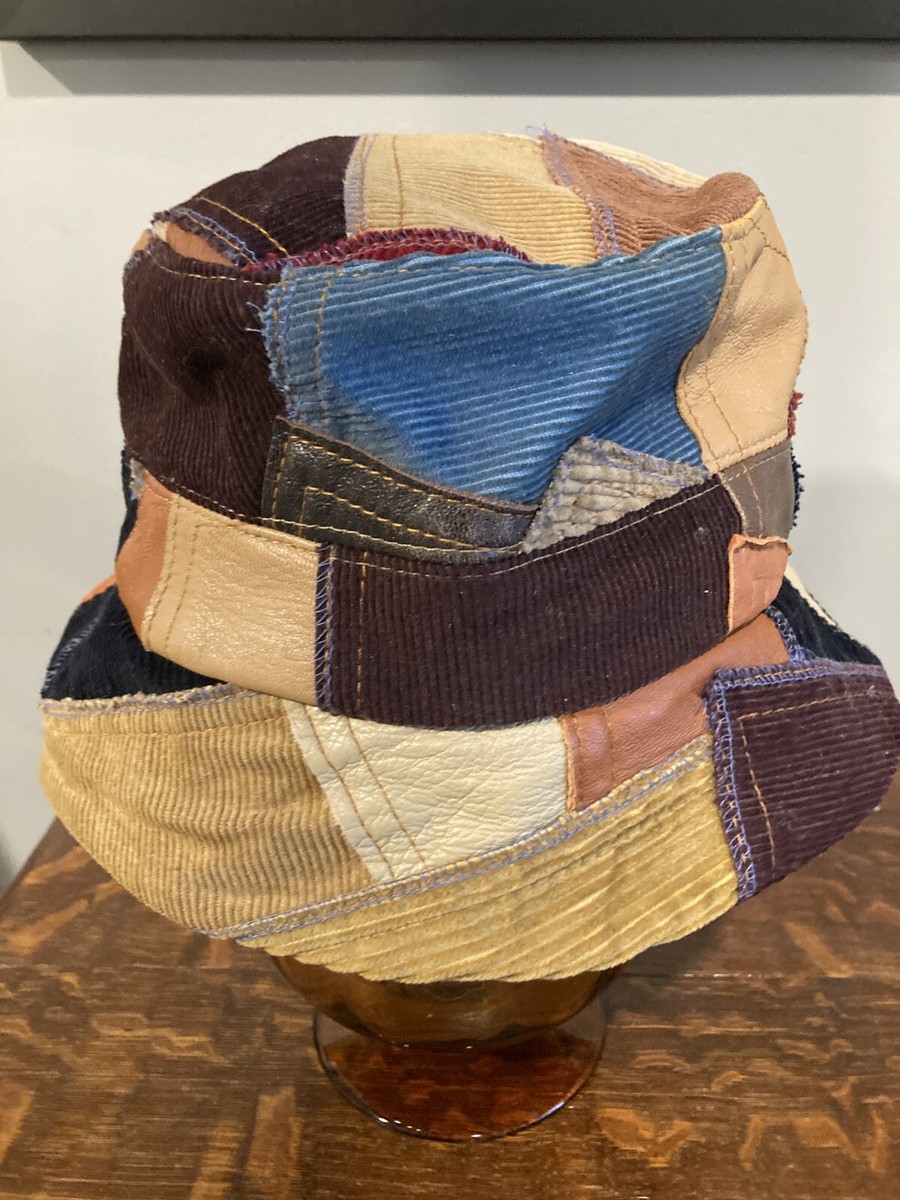 帽子 KOKIN  NEWYORK Vintage KOKIN New York Flower & Patchwork BUCKET HAT