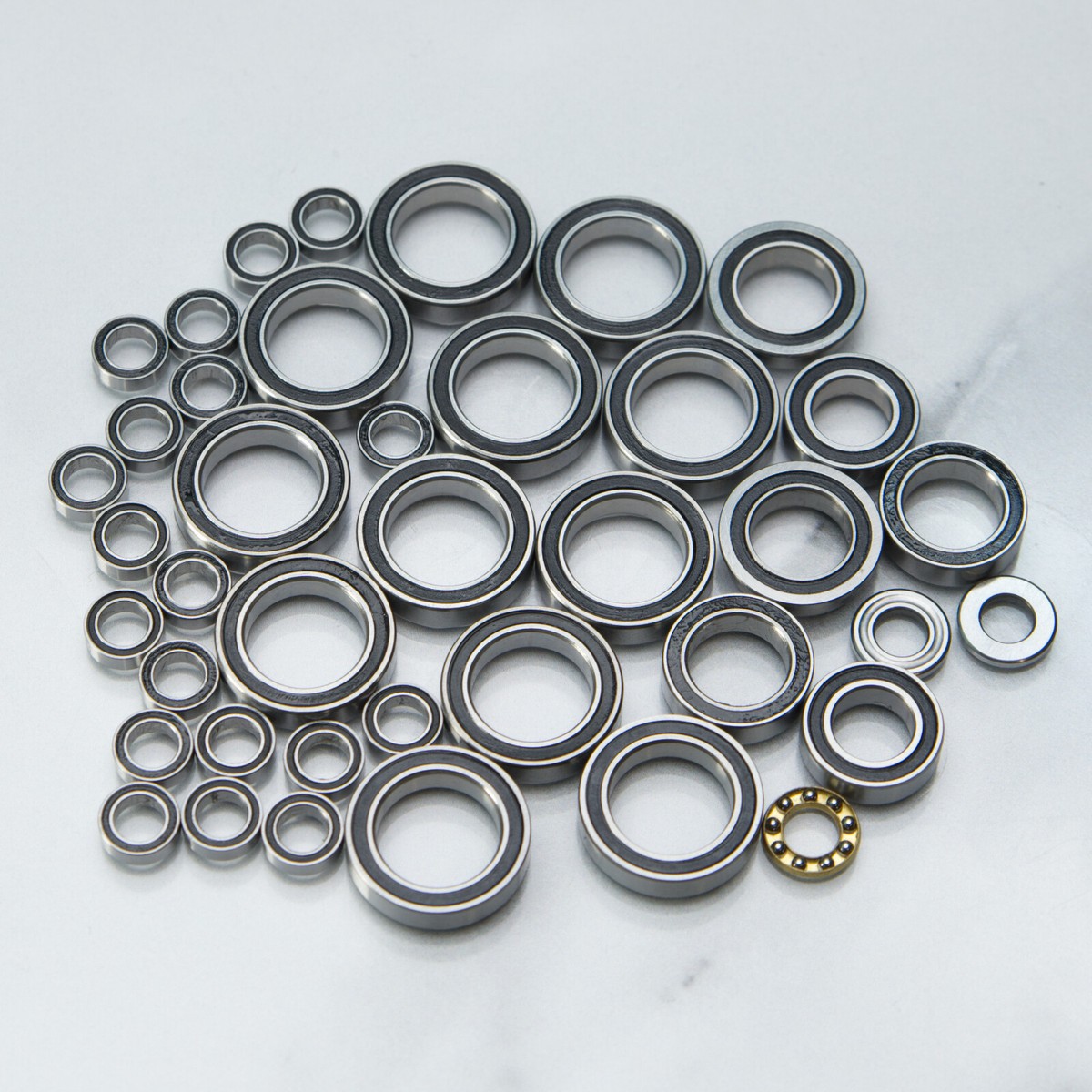 Mugen MRX6X - 38 Pcs Rubber Sealed Bearings Kit | eBay
