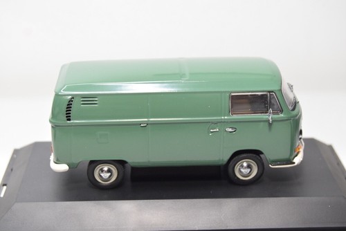 B68 1:43 SCHUCO 03211 3211 VW VOLKSWAGEN T2 TRANSPORTER VAN VERDE SIN USAR, E... - Imagen 9 de 24