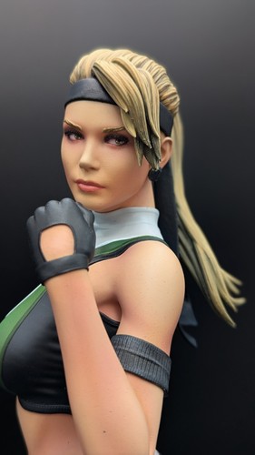 Sonya Blade Mortal Kombat figure/Statue 1:4 Fanart - Picture 7 of 14