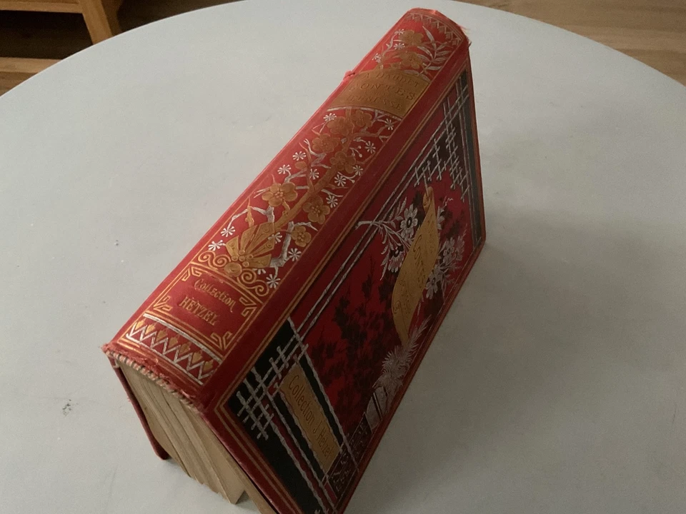 ALPHONSE DAUDET - CONTES POUR LA JEUNESSE - Collection HETZEL - Vers 1886 - Photo 2/4