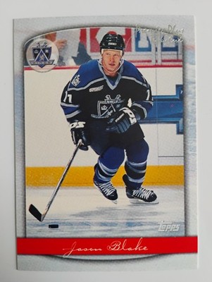 99 00 TOPPS PREMIER PLUS ROOKIE JASON BLAKE #102 KINGS