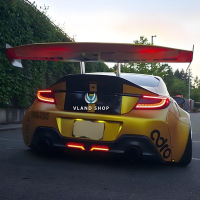 LED Tail Lights Fit For Toyota GR86 Subaru BRZ 2022 2023 2024 Red Lens A Pair