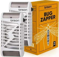 2 Pack Brison Bug Zapper for Home - Electric Fly Trap Indoor Plug in - Mosquito