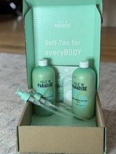 ISLE OF PARADISE SELF TANNING BUTTER MEDIUM 16.9 OZ NEW WITH PUMP BOXED SET OF 2