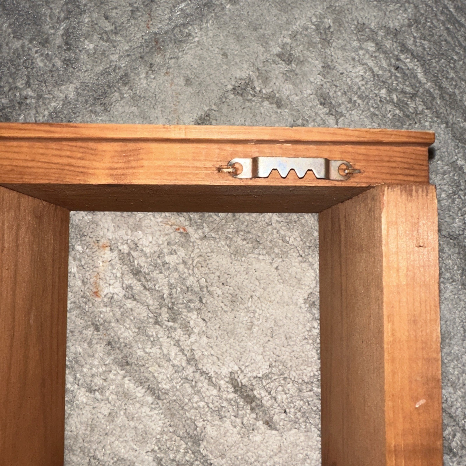 Vintage Wood Wall Shelf Cubby Heart Cutout Pegs Country Core Farmhouse Rustic