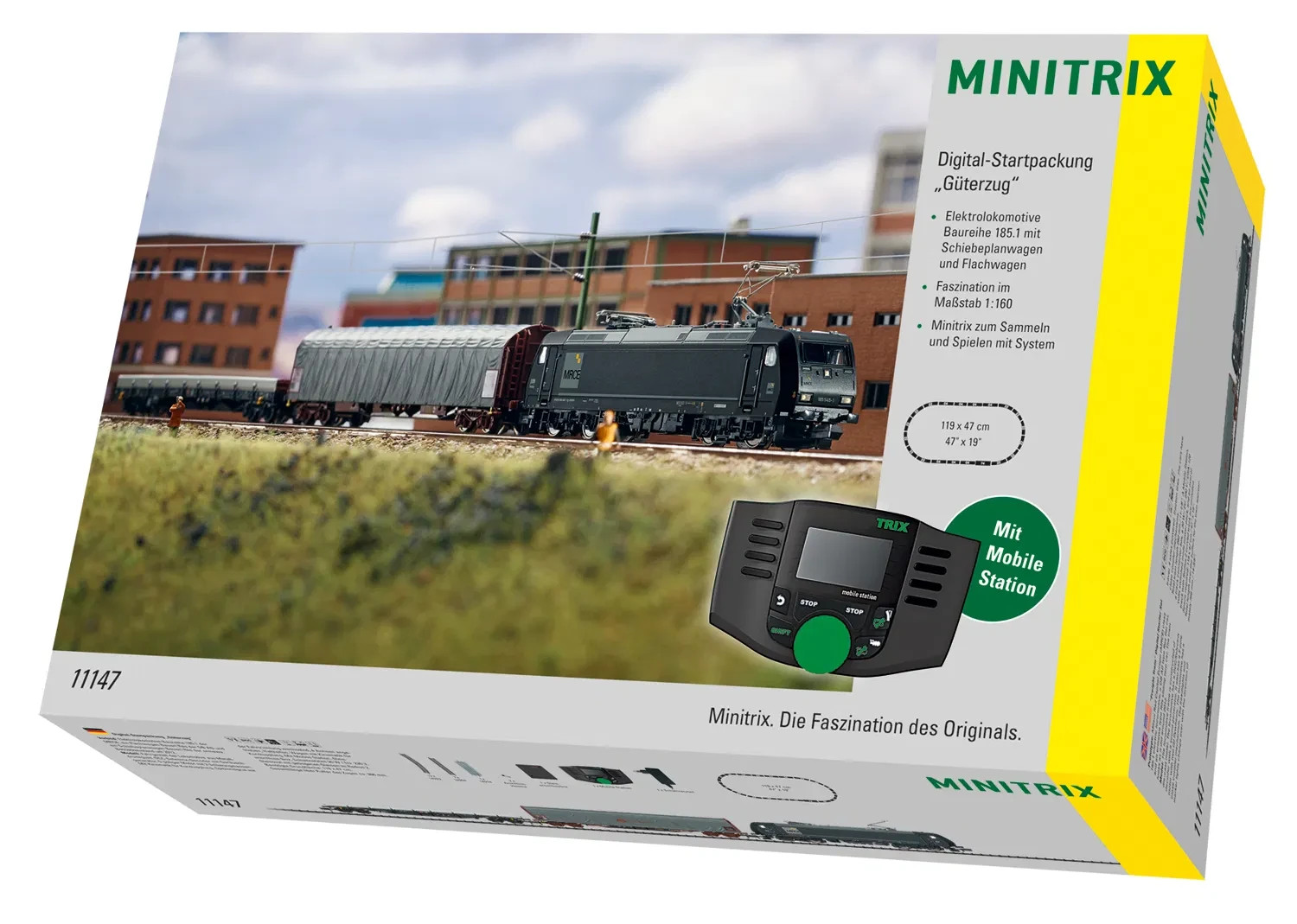 Minitrix 11147 coffret train electrique numerique DCC Sound pour des soirees en famille