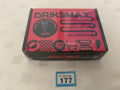 BRIKSMAX LED-BELEUCHTUNGSSET. LEGO STAR WARS DARTH VADER HELM BX435. NEU & VERSIEGELT