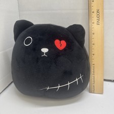 Black Cat Plushie 7 Inch Tall