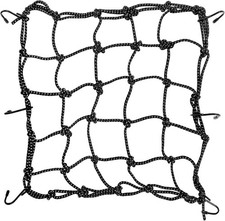 Cargo Net 15.7 inch x 15.7 inch Rack Elastic Storage Net with Ref Color: Black