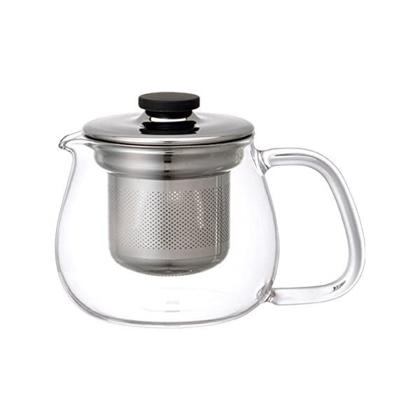 KINTO UNITEA Teapot Tea Pot Set S Stainless Steel 8308 500ml 4963264468992 JP