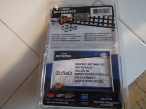 Daniel Suarez 99 Nascar Authentics Winner Circle Atlanta Speedway Diecast Auto - Bild 2 von 2