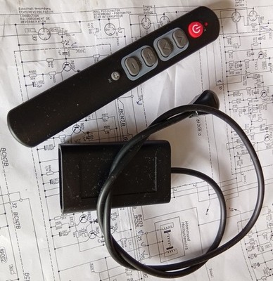 ReVox Studer A710 B710 external IR remote control set ~10 meters, EU made&stored